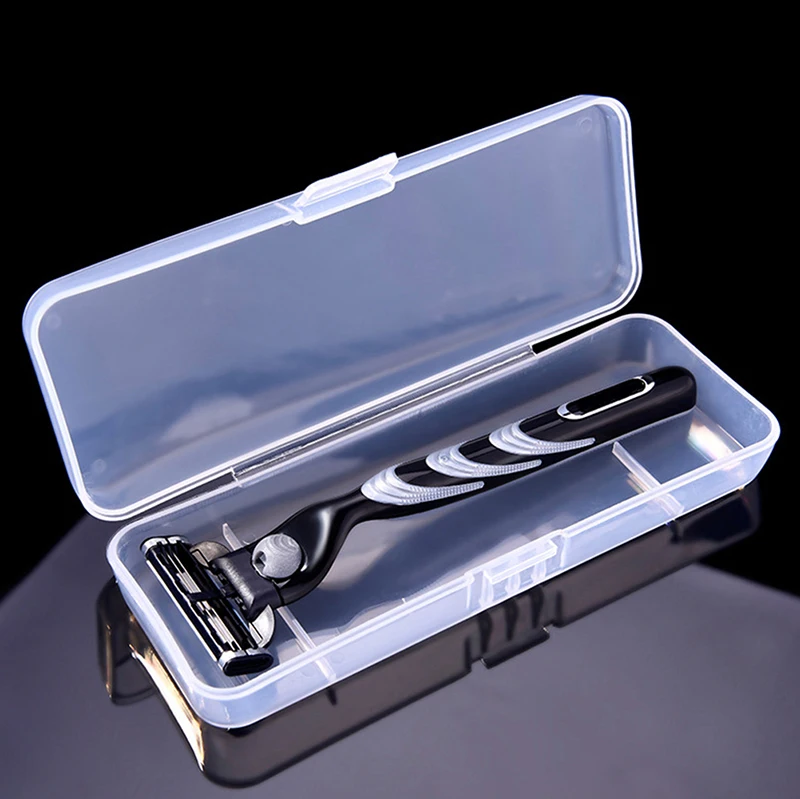 

Прозрачный держатель для бритвы