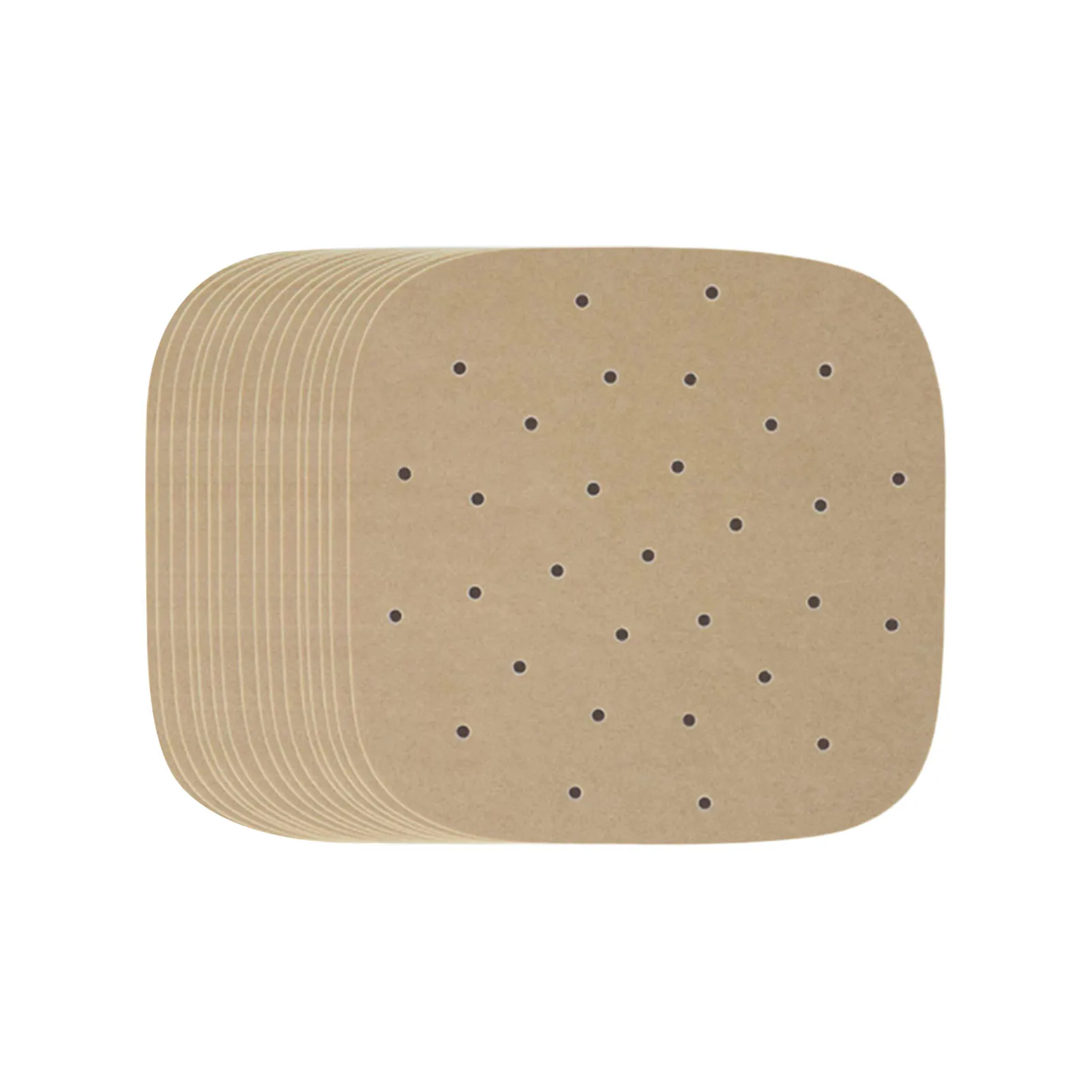 

Parchment Paper For Baking Non-Stick Air Fryer Liner Perforated For Baking Steaming 200 Sheets 10 Inch Square Baking Paper