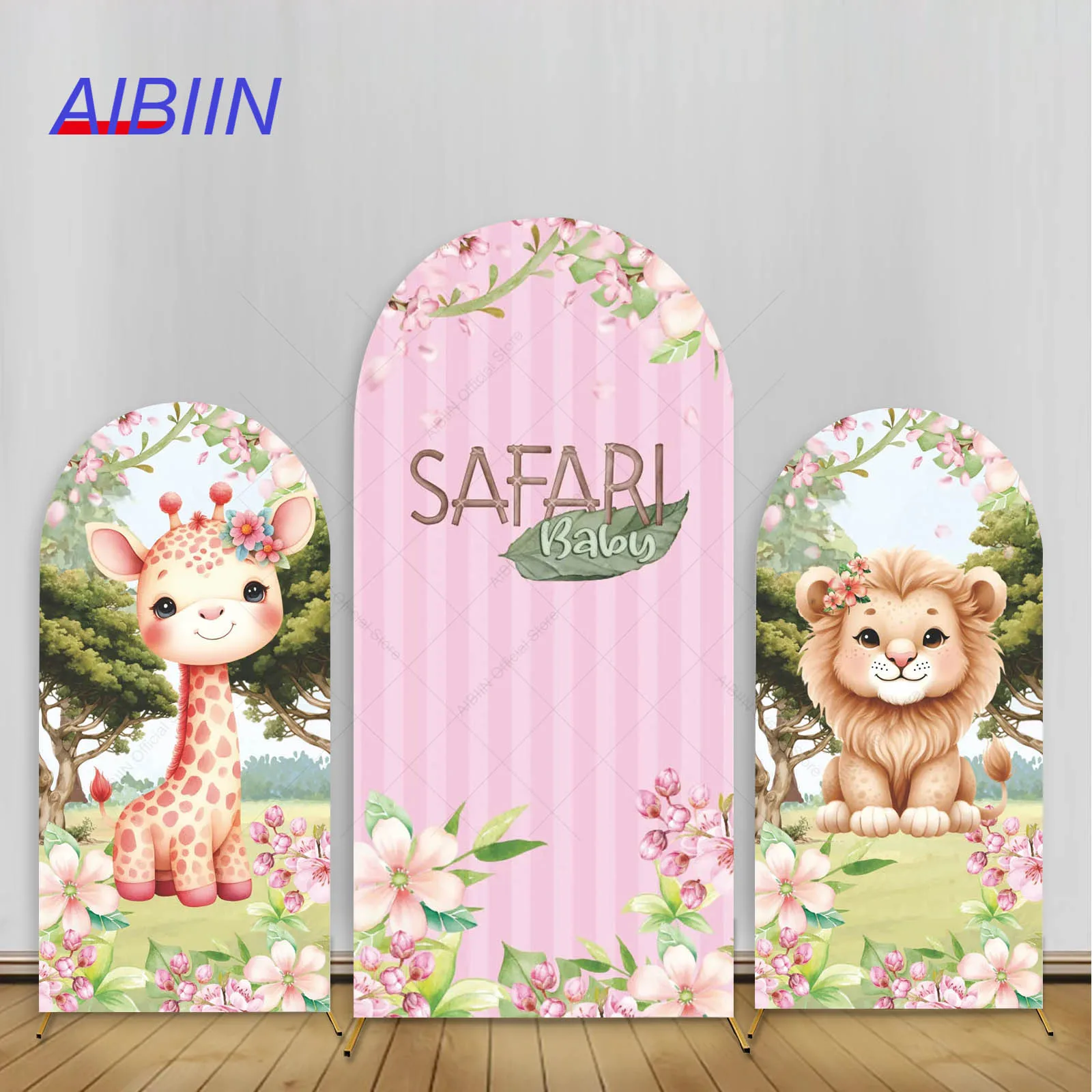 Детский сафари фон для фотосессии