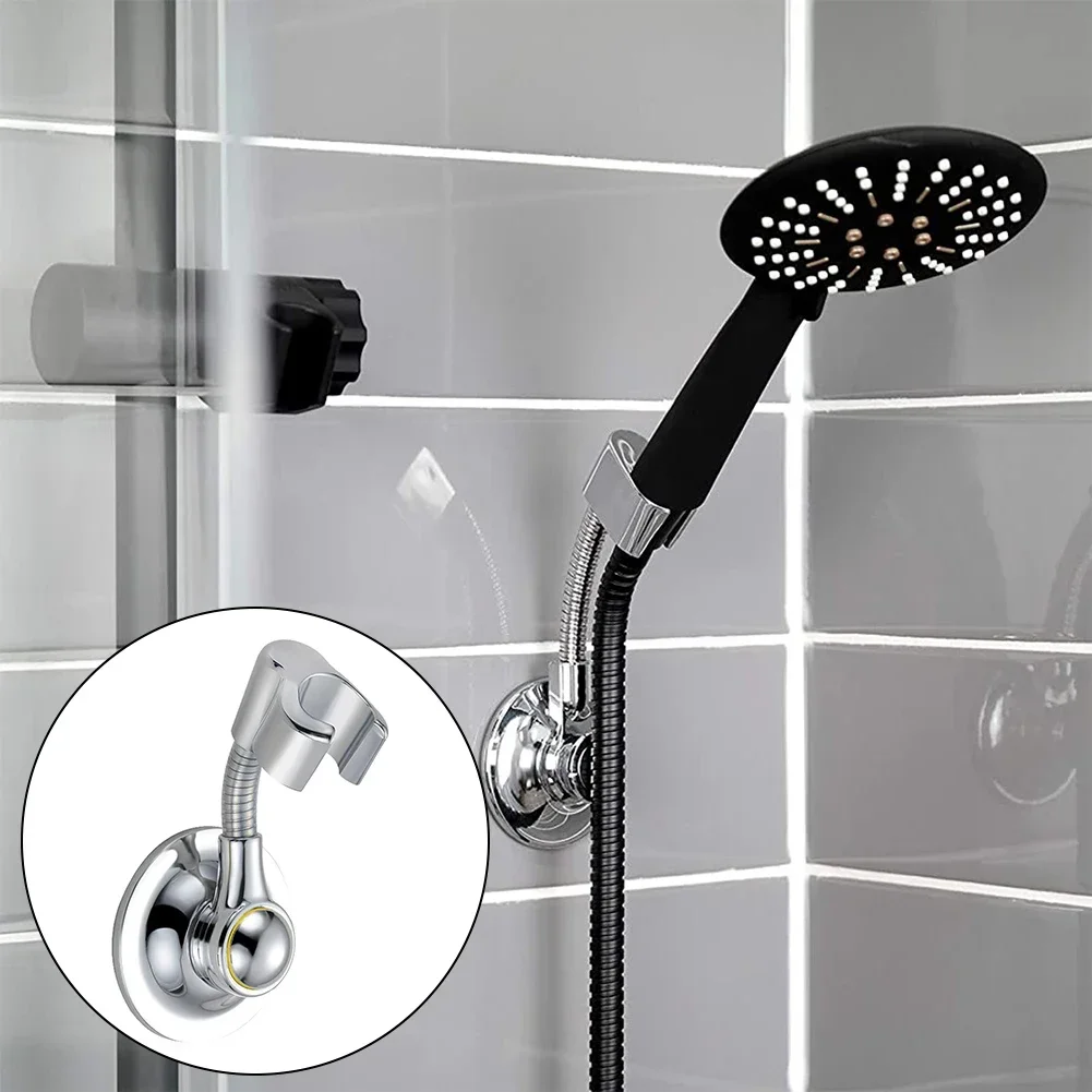 Держатель для душа без дрели вакуумная присоска аксессуар регулируемый ручной