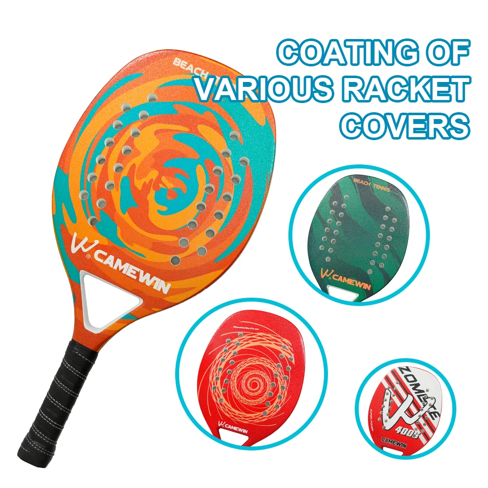 Ракетка для пляжа теннисная ракетка из углеродного стекловолокна EVA с пенным