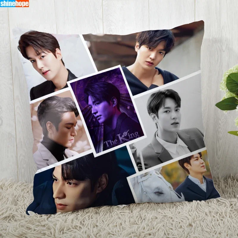 Наволочки на заказ Lee Min Ho квадратная наволочка с молнией и звездами из фильма 45x45