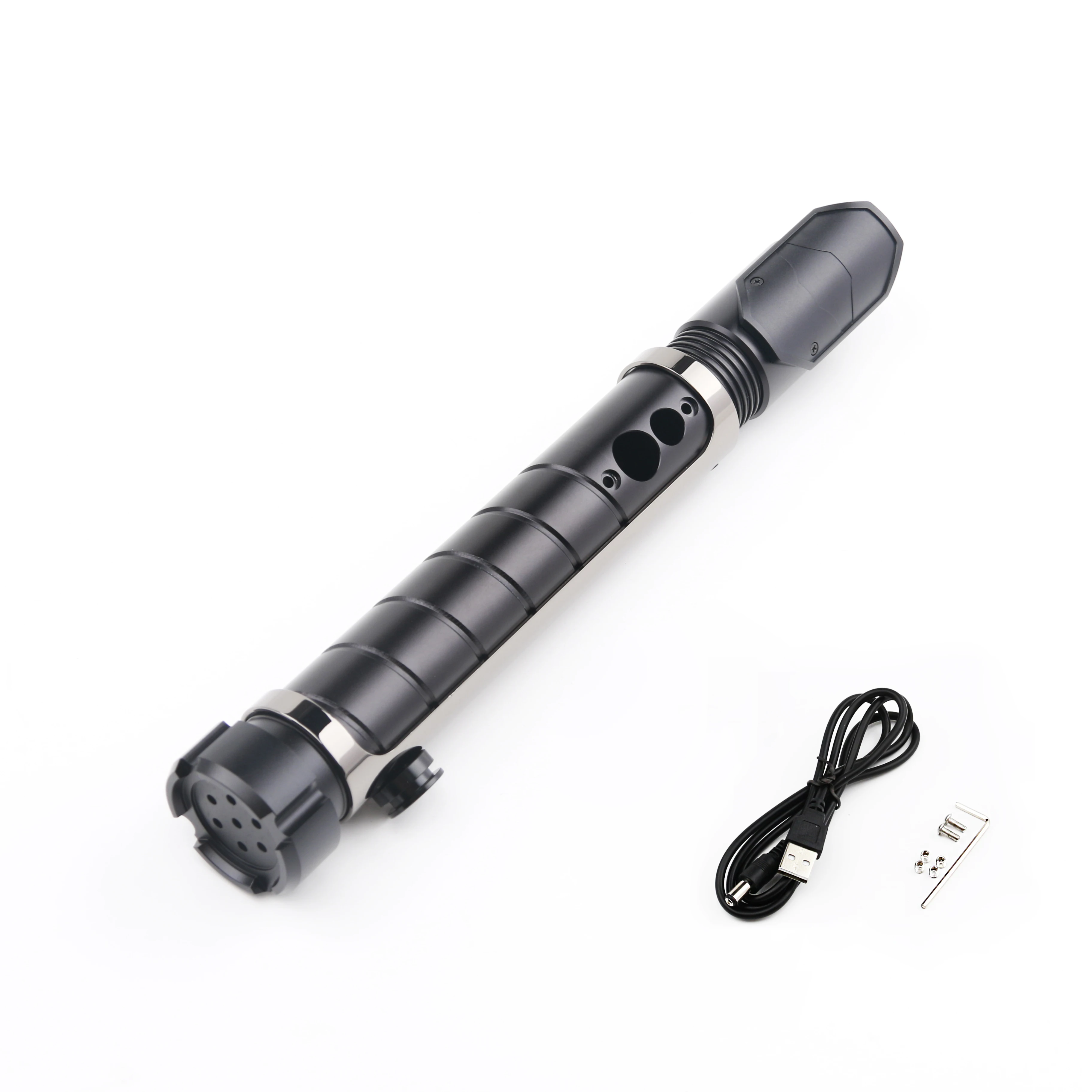 Цена Световой сабель Saberпраздник, детали светильник вого сабеля, металлическая пустая ручка, аксессуары «сделай сам», изготовленные на заказ игр...