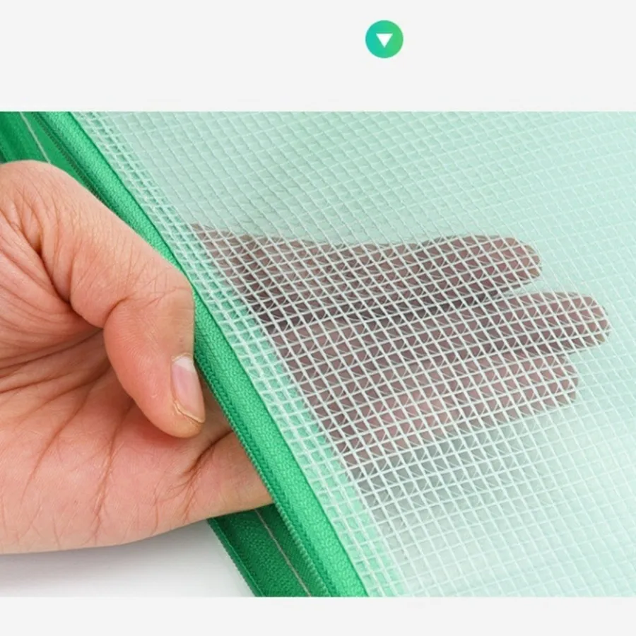 Водонепроницаемая сумка на молнии 5 шт./лот прозрачная папка из ПВХ A4 карманы для