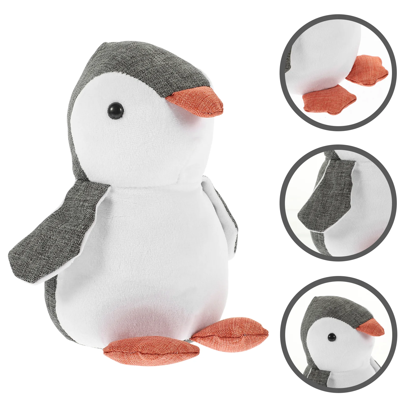 

Decor Door Stop Other Fabric Soft Decoration Stuffed Penguin Stopper Tools Commercial