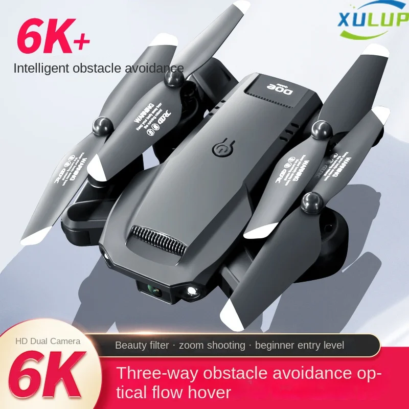 

XULUP V23 RC Foldable Quadrotor Drone with Wide Angle HD 6K WIFI FPV 1080P Camera Obstacle Avoidance Drones Aerial Photography