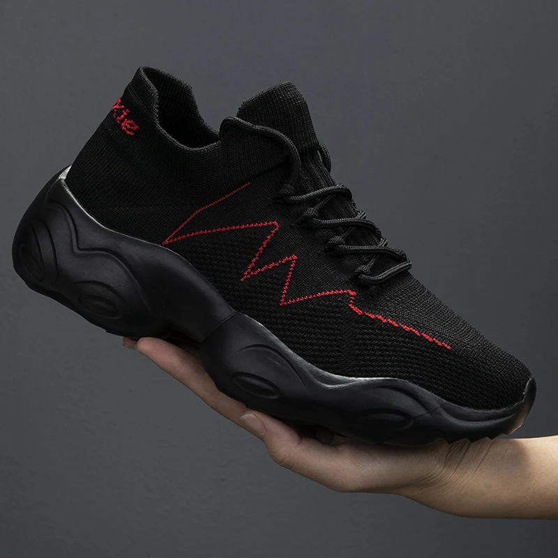 Platform Couple Casual Shoes Breathable Women Sneakers Non-slip Soft Women Vulcanized Shoes Outdoor Fashion Men Tennis 2023 New