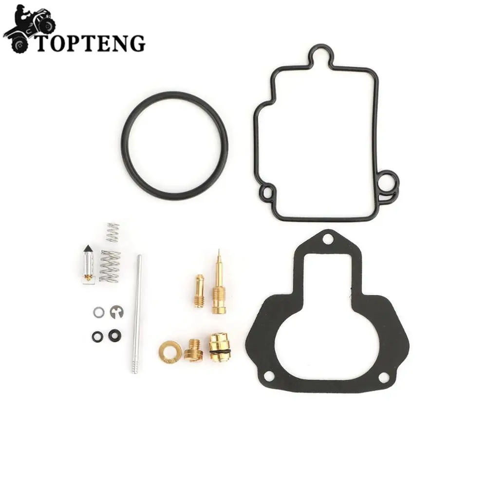 

Topteng For Yamaha YFM 350X Warrior 350 1988-2004 Carburetor Carb Repair Rebuild Kit Aluminum Motorcycle ATV Parts