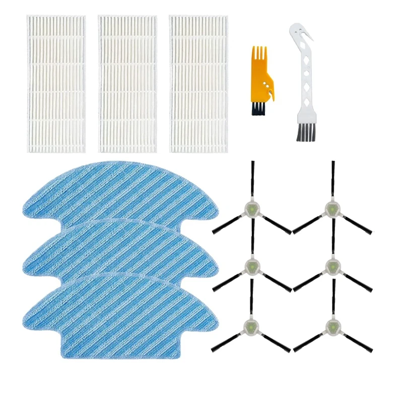 

Запасные части для робота-пылесоса Lefant M210 M210S M210B M213 F1, боковая щетка, фильтр, Швабра, чистящая щетка, очиститель