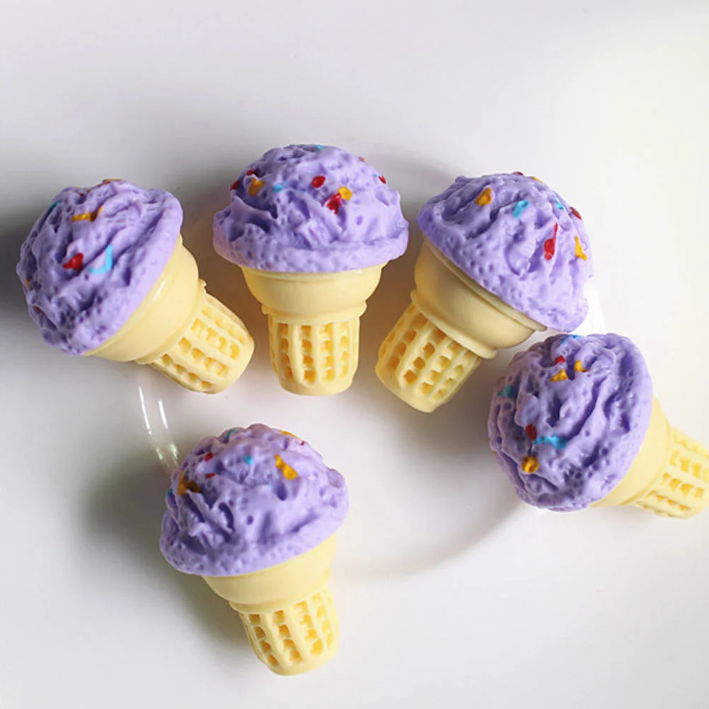 Мини-игры имитация еды мороженое детские игрушки декор дома украшение фигурка