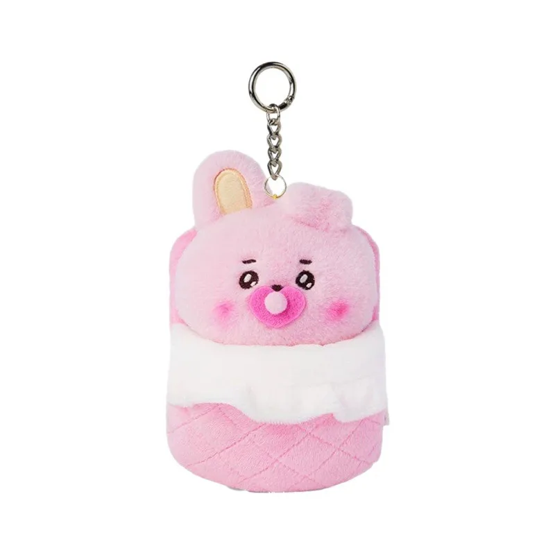 Kpop 13 см Bt21 аниме Kawaii Cooky Chimmy мини плюшевый брелок кулон детская соска плюшевая