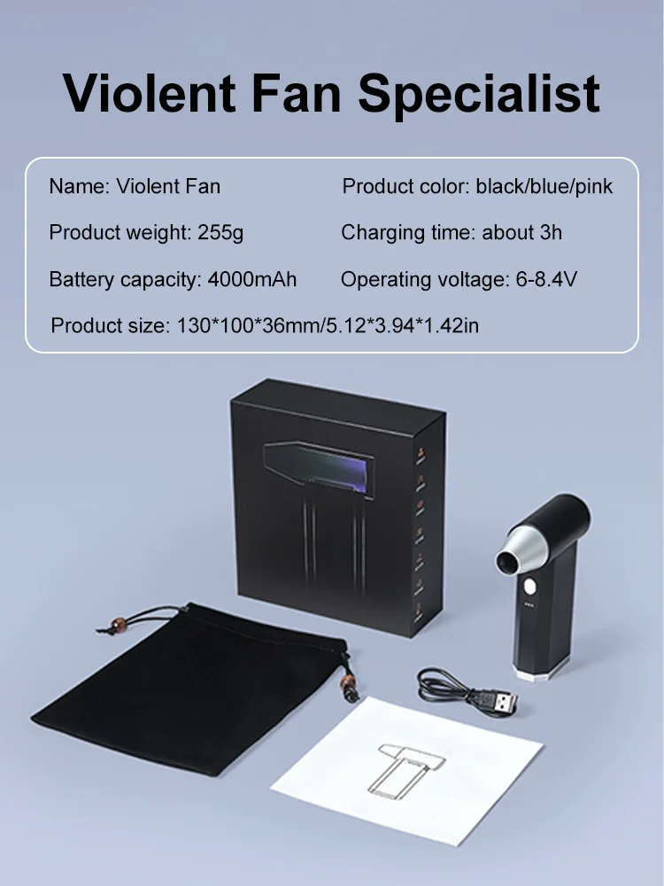 Мощный вентилятор с высокоскоростным воздуховодом мини-турбореактивный 110000