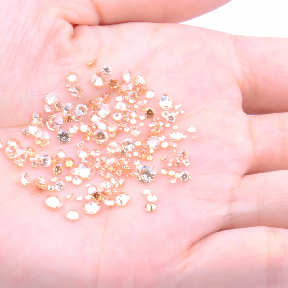

New Arrive Cubic Zirconia Stone Supplies For Jewelry 1.6mm 1000pcs AAAAA Grade Brilliant Cuts Round Beads 3D Nail Art Decoration