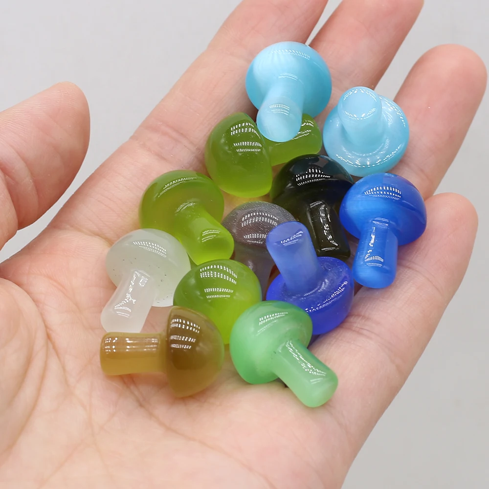 4 шт. подвеска из натурального камня в форме гриба | Украшения и аксессуары