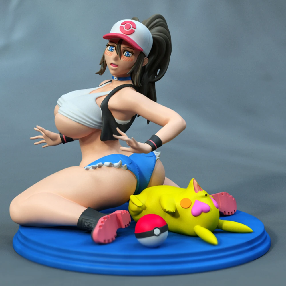 1:24 красота Hilda и домашние животные NSFW 3d печатная модель из смолы Неокрашенный