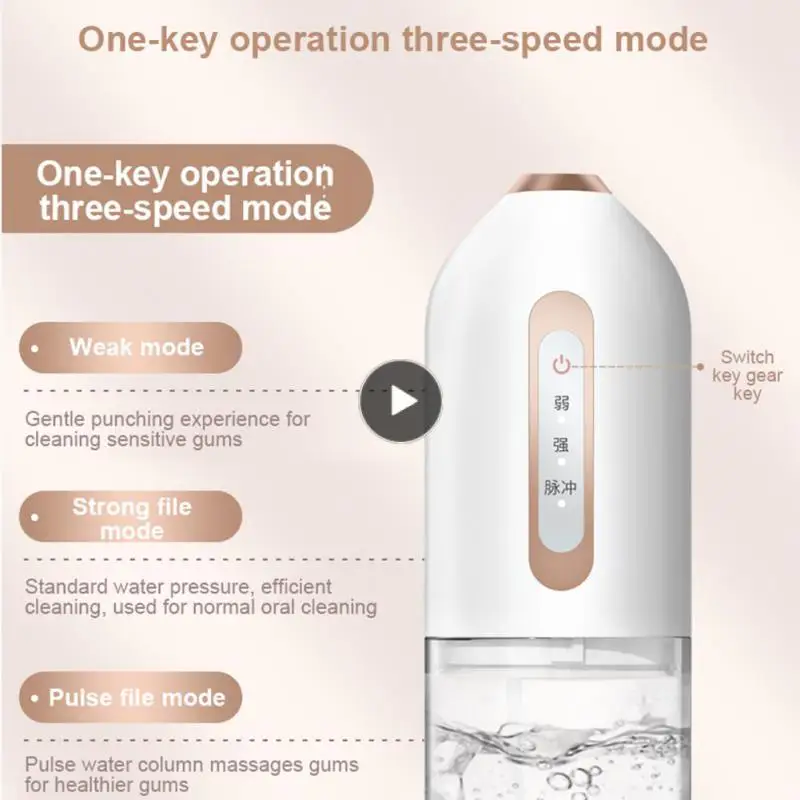 

Electric Oral Irrigator Teeth Calculus Scaler Portable Water Floss Oral Tartar Remover Cleaner Device Portable Teether Flusher