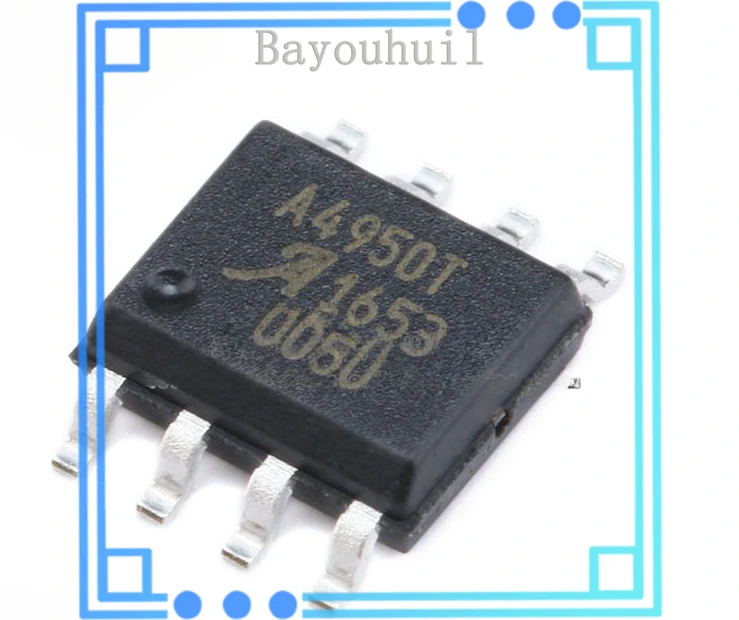 

10PCS Original Genuine Patch A4950ELJTR-T SOIC-8 Full Bridge DMOS PWM Motor Driver Chip