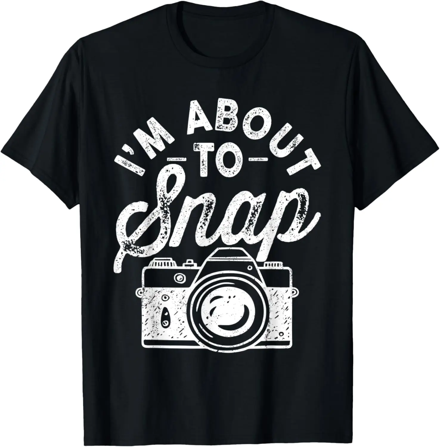Футболка с забавной фотосъемкой и I'm About To Snap