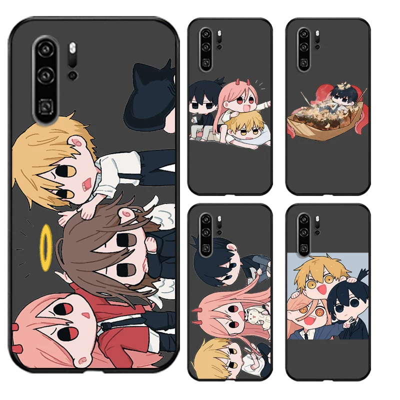 

Chainsaw Man Denji Phone Cases For Huawei Honor P20 P20 Lite P20 Pro P30 Lite Huawei Honor P30 P30 Pro Coque Soft TPU Funda