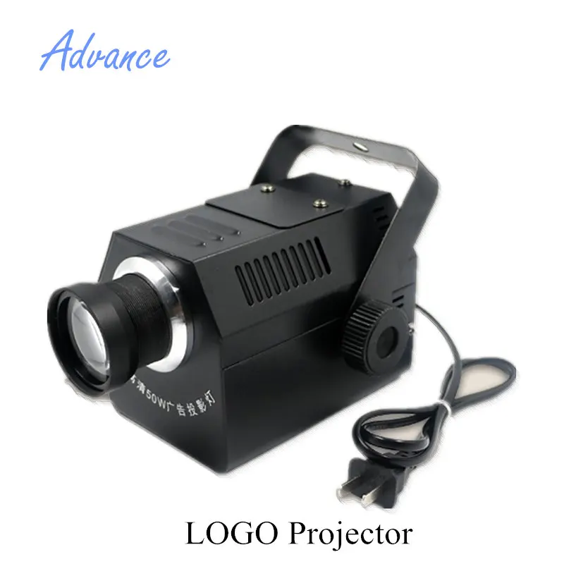 Gobos Projector Lens Logo 50W High Resolution Shop Mail Restaurant Welcome Laser Projector Shadow Design own Customized Display