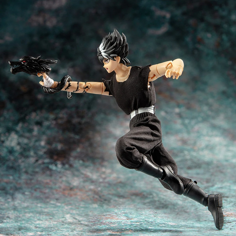 Глазурин дасин отличные игрушки GT YuYu Hakusho 16 см 1/12 Hiei ПВХ подвижная экшн-фигурка