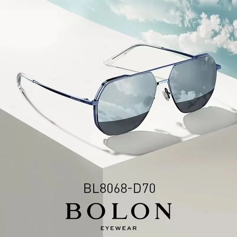 

BOLON HD polarized Retro Sunglasses for men and women driving the UV protection sunglasses Bl8068 brand design sports fashion