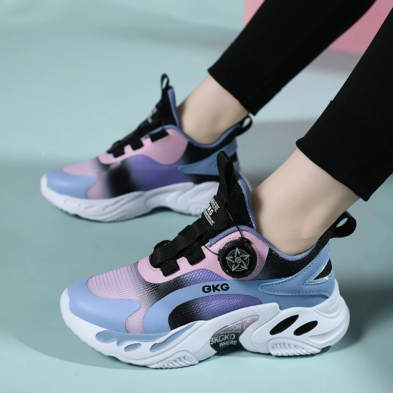 Breathable Children Sneakers Fashion Girls Boys Running Shoes Comfortable Kids Sports Shoe Breathable Mesh Child Casual Sneaker