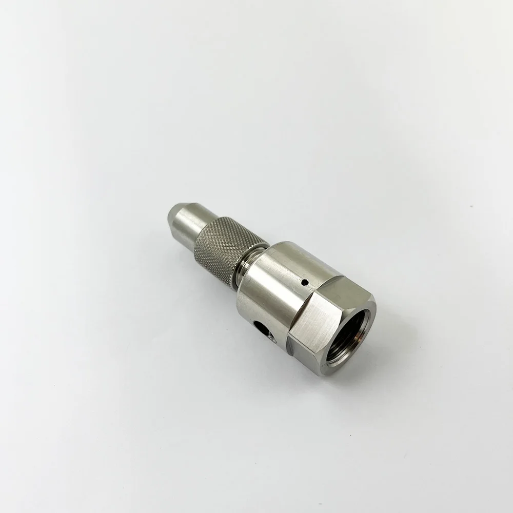 Фото 2pc SM2 For SAME Water Jet Cutting Head Abrasive Intet Body Waterjet Cutter Mixing Heads On/Off Valve Mixing Chamber Nozzle Body №2