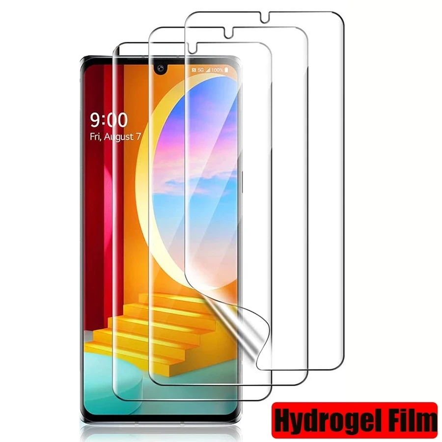 

3PCS Hydrogel Film for LG K41S K40S K40 K20 Plus Q31 Q51 Q61 Q70 Q92 Film Screen Protector for LG K61 K51S K50S K50 K71 K21