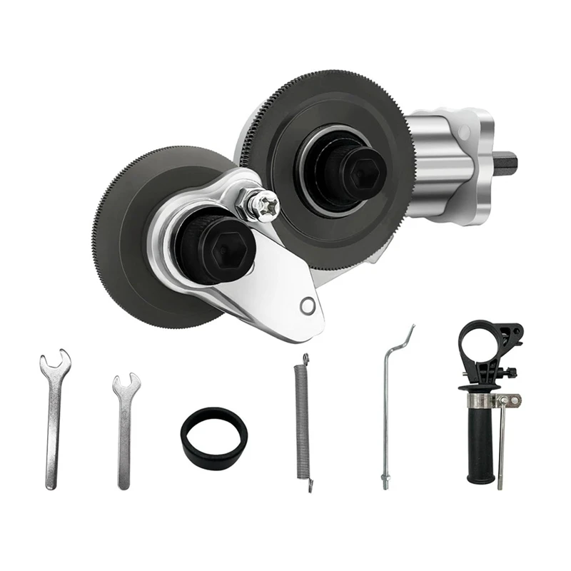 

Electric Drill Plate Cutter Metal Nibbler Drill Set For Cutting Iron, Whiteboard, Steel, Copper, Aluminum