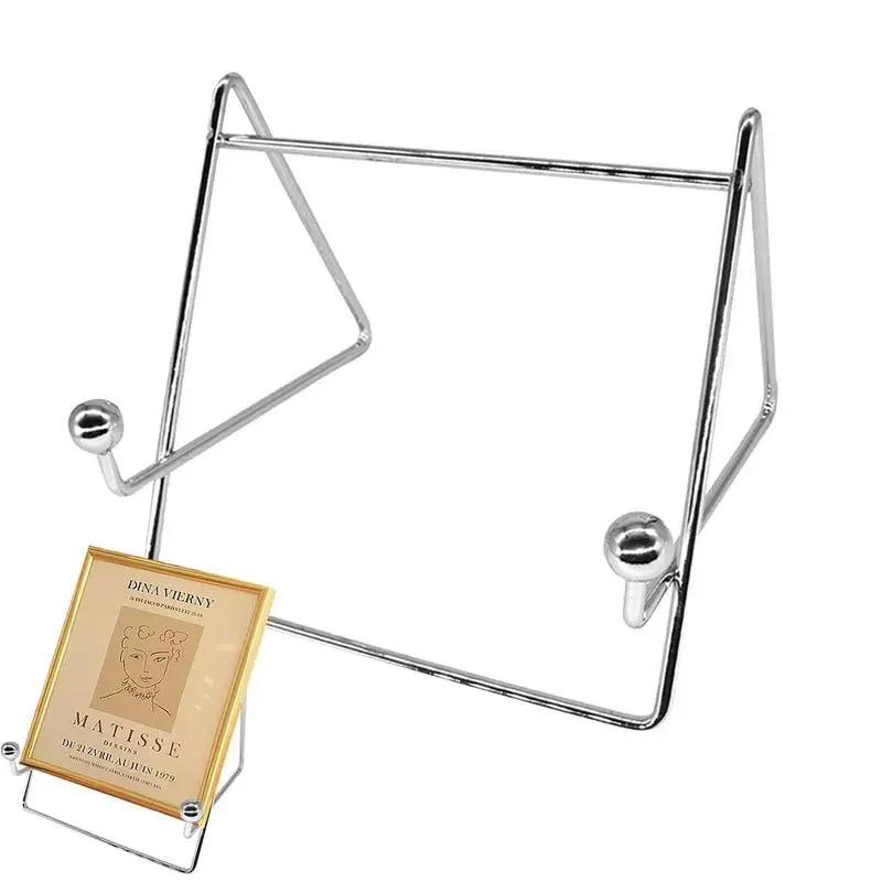 

Plate Stands For Display Dampproof Waterproof Metal Frame Holder Stand Display Stand For Book Metal Frame Holder Stand Desktop