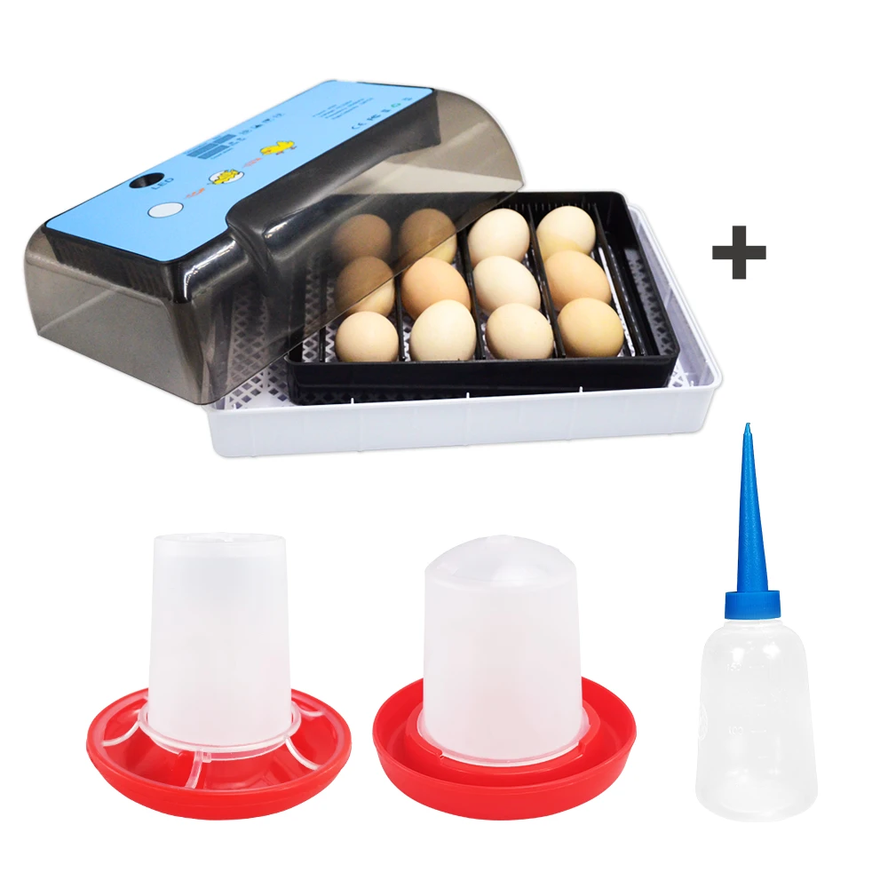 Инкубатор для цыплят гусиных перепелов 15 яиц |