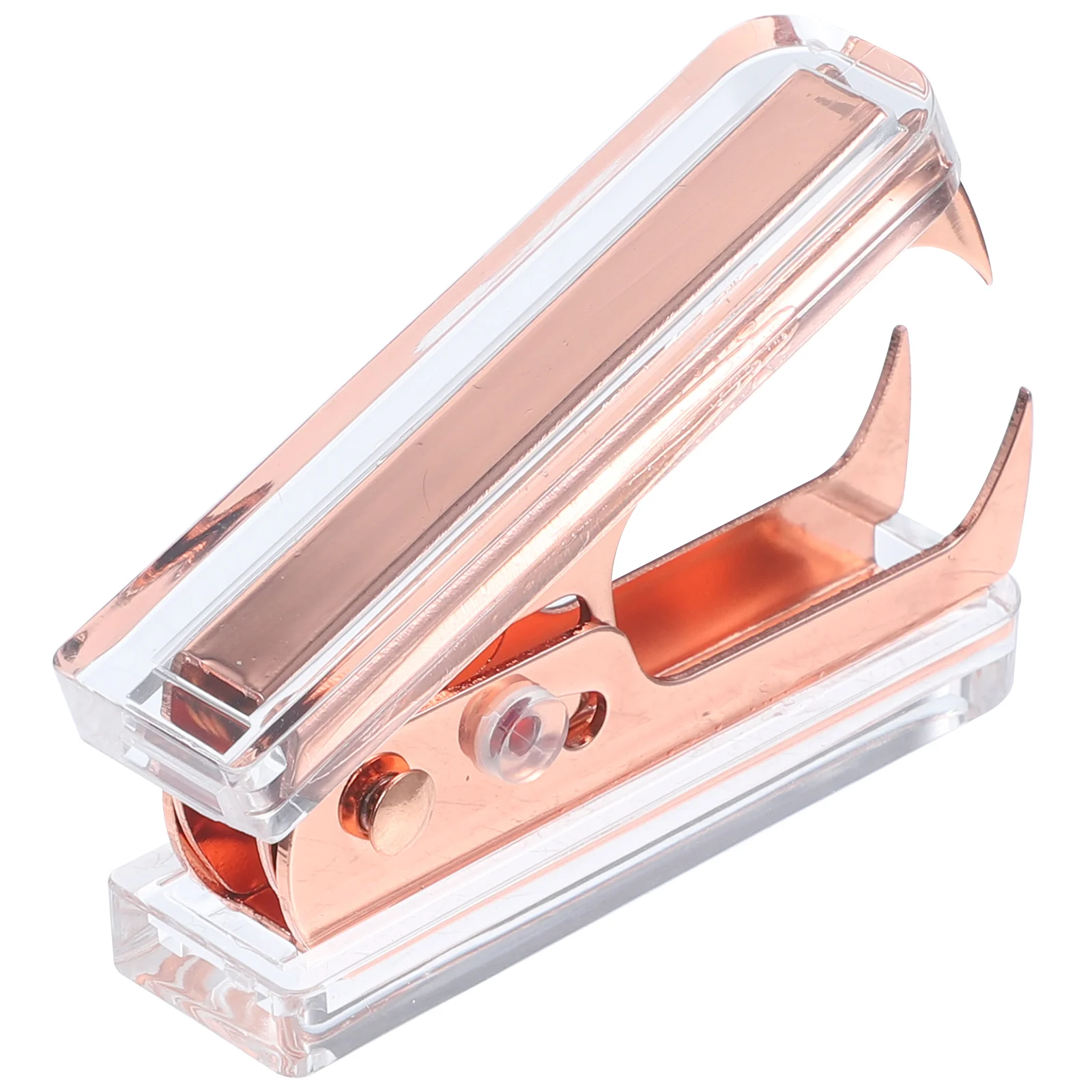 

Clear Stapler Hand Held Puller Portable Office Supplies Metal Nail Remove Remover