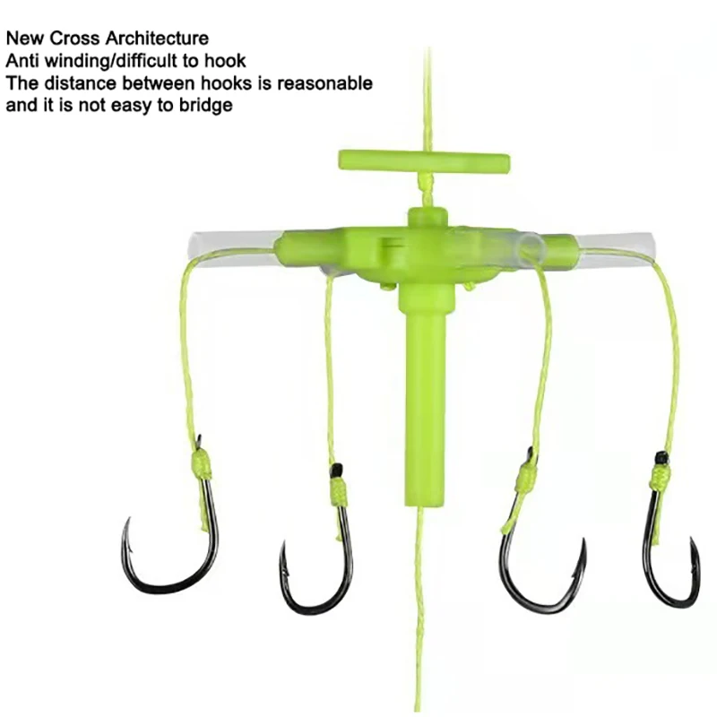 Крючок нового типа для серебряного карпа и крупноголового плавающей рыбы с
