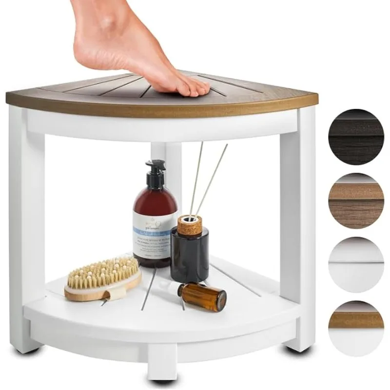 

Бритье для ног в ванне, сидячее, держатель для полотенец-туалет, стол для отдыха, легко собираемое сиденье для душа, для использования в помещении и на улице