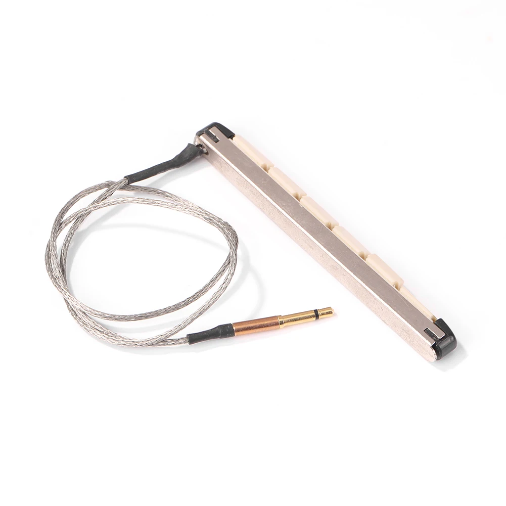 

Acoustic Guitar Bridge Saddle Rod Piezo Metal Rod Folk Guitar Pickup Stick Stringed Instruments Replacement Parts