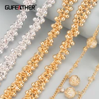 gufeather c87jewelry accessories18k gold plateddiy chainccb plasticcharmsdiy bracelet necklacejewelry making1mlot