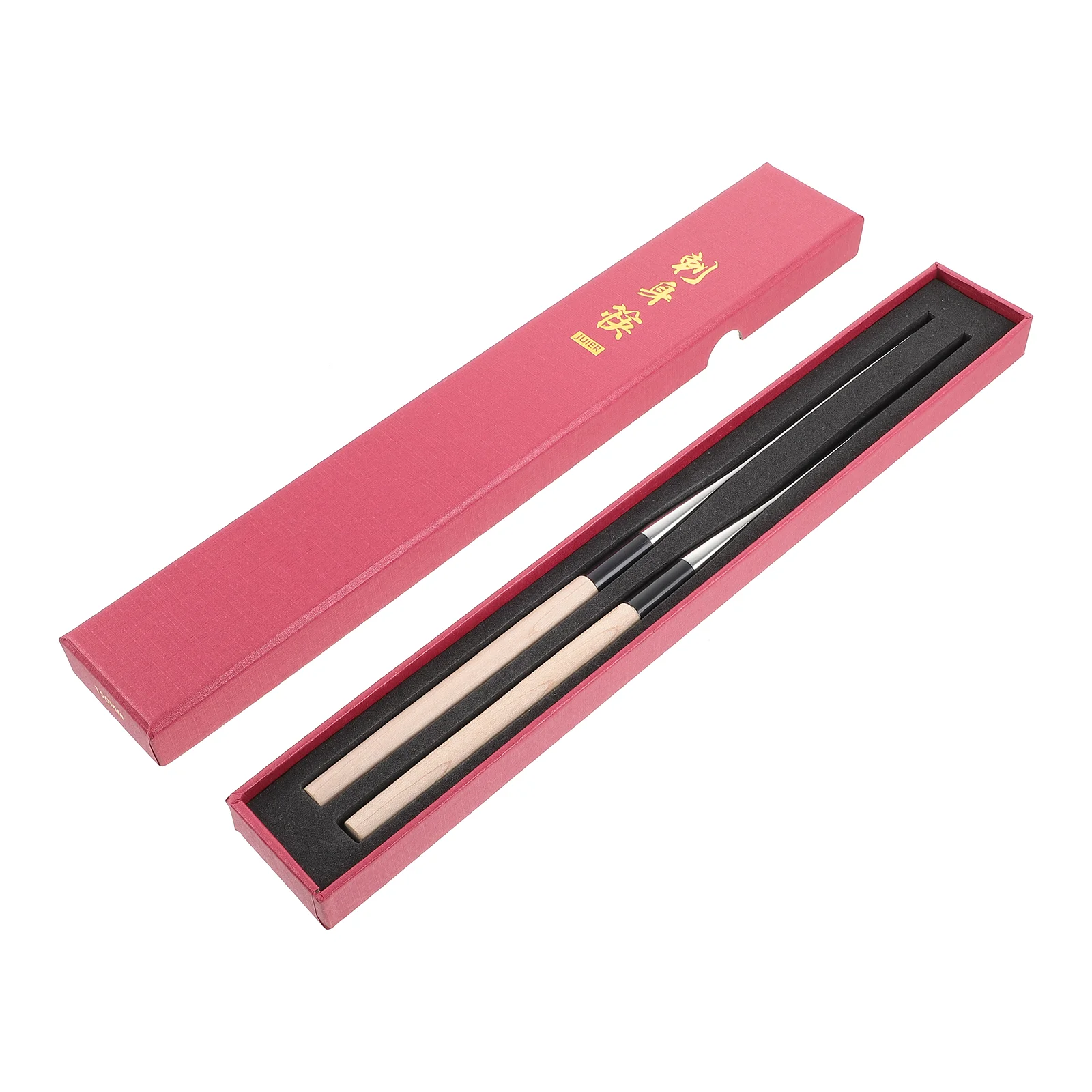 

Chopsticks Chopstick Japanese Sushi Cooking Korean Chinese Steel Stainless Metal Sashimifrying Sticks Servingpointed Tableware