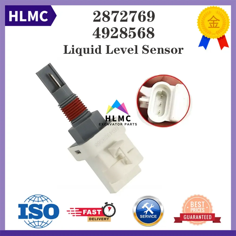 Детали строительной техники Датчик уровня воды экскаватора жидкости 2872769 4928568