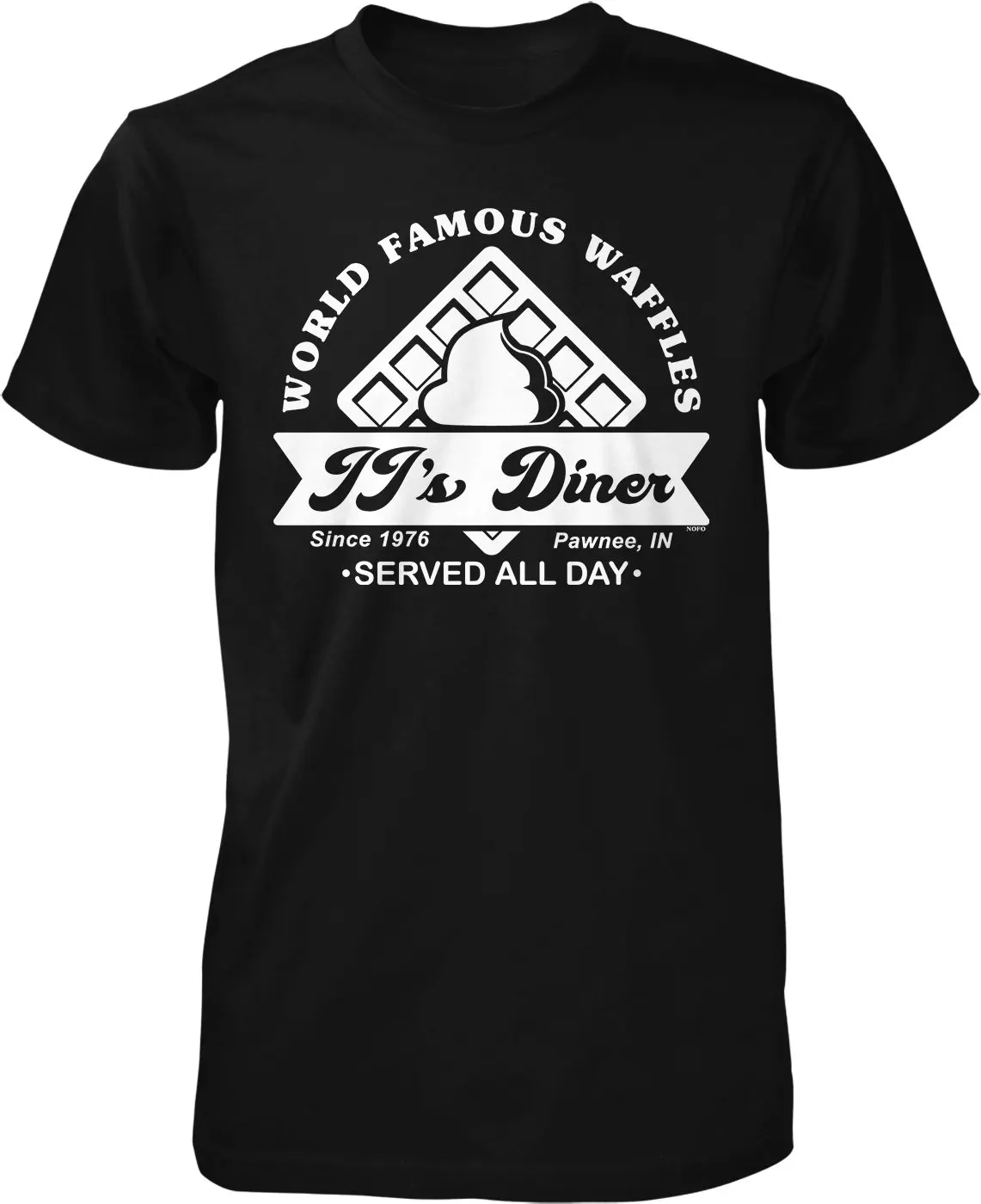 Мужская футболка JJ's Diner World Famous Waffles NOFO_02795