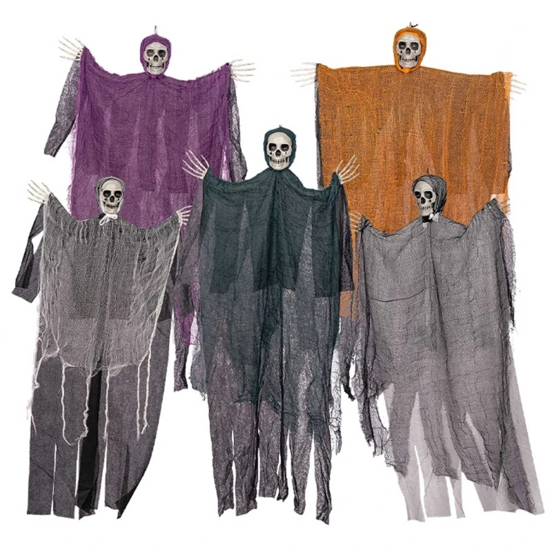 

Spooktacular Halloween Skeleton Hanging for Spooky Home Cosplay Events