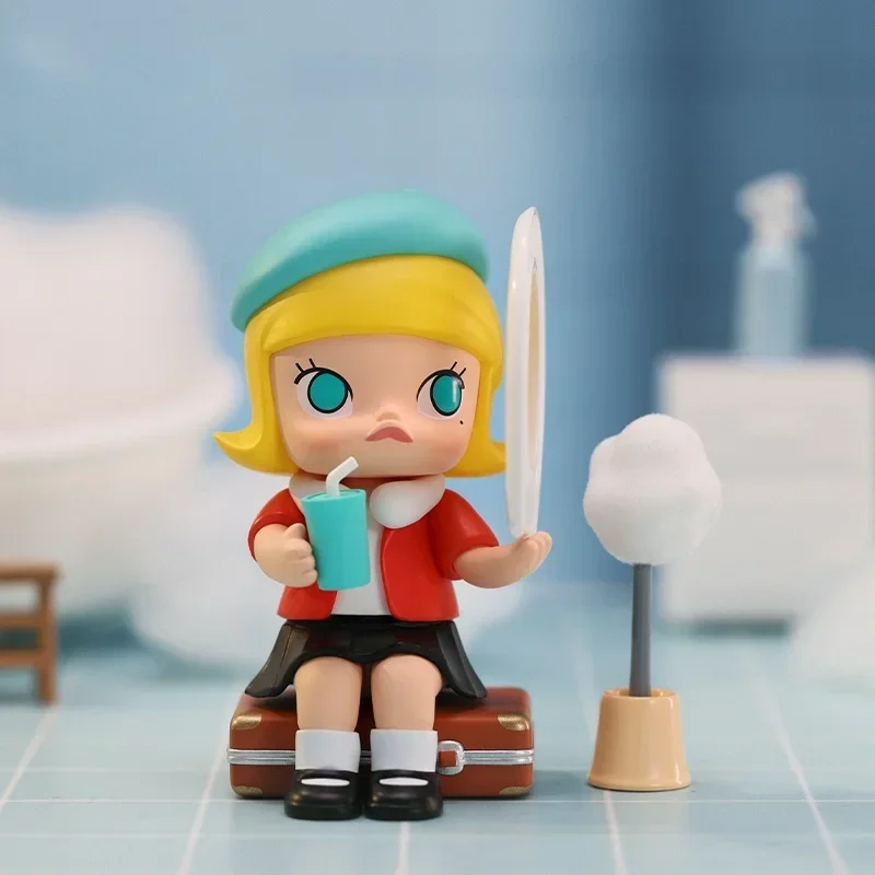 Фото POP MART MOLLY Imaginary Wandering Series: Коллекционные фигурки-сюрпризы (Blind Box) — Милая фигурка-модель, подарок на день рождения №5