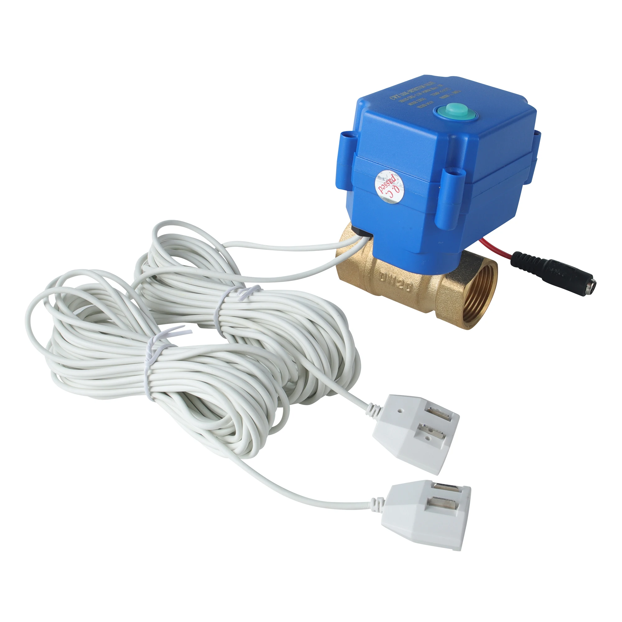 обнаружение утечек водяного клапана DN15 (1/2 дюйма) DN20 (3/4 DN25 (1 дюйм) с 2 6-метровым