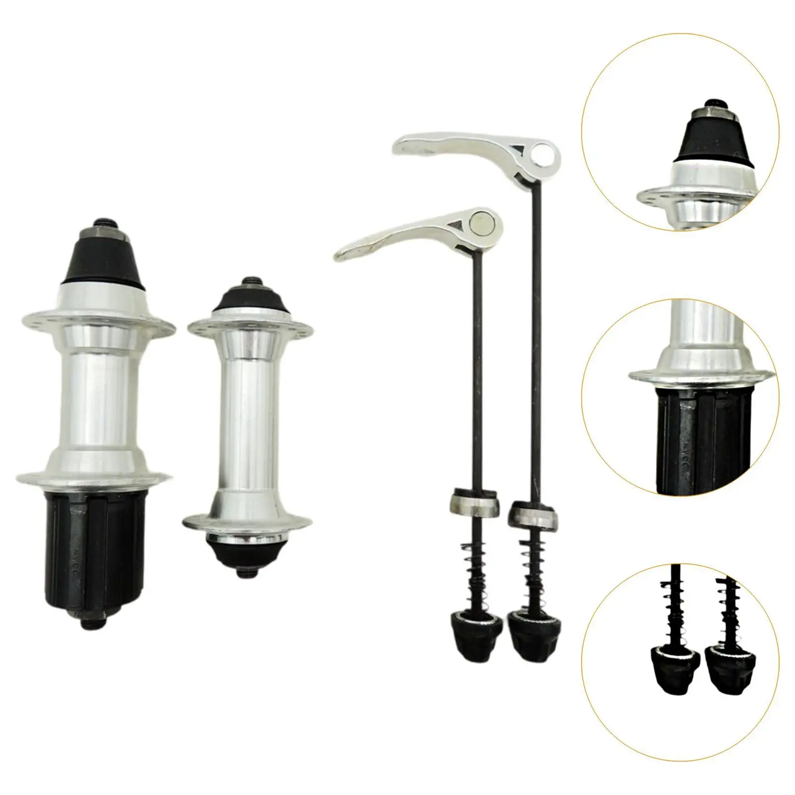 Быстроразъемные втулки Набор велосипедных ступиц Простая установка Наружный