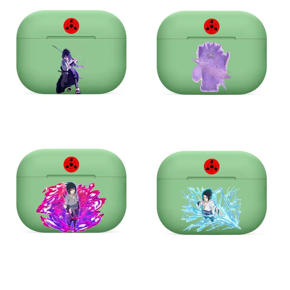 

For Airpods pro 3 case Protective Bluetooth Wireless Earphone Cover Air Pods airpod case air pod cases green 1 2 Naruto Sasuke