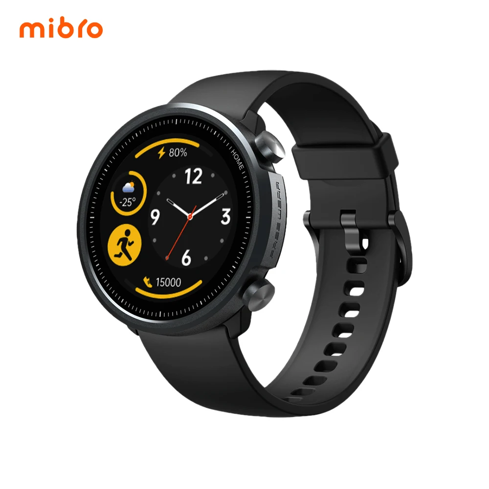 

Mibro A1 Smartwatch 5ATM Waterproof Global Version Blood Oxygen Heart Rate Monitor Fashion Bluetooth Sport Men Women Smart Watch