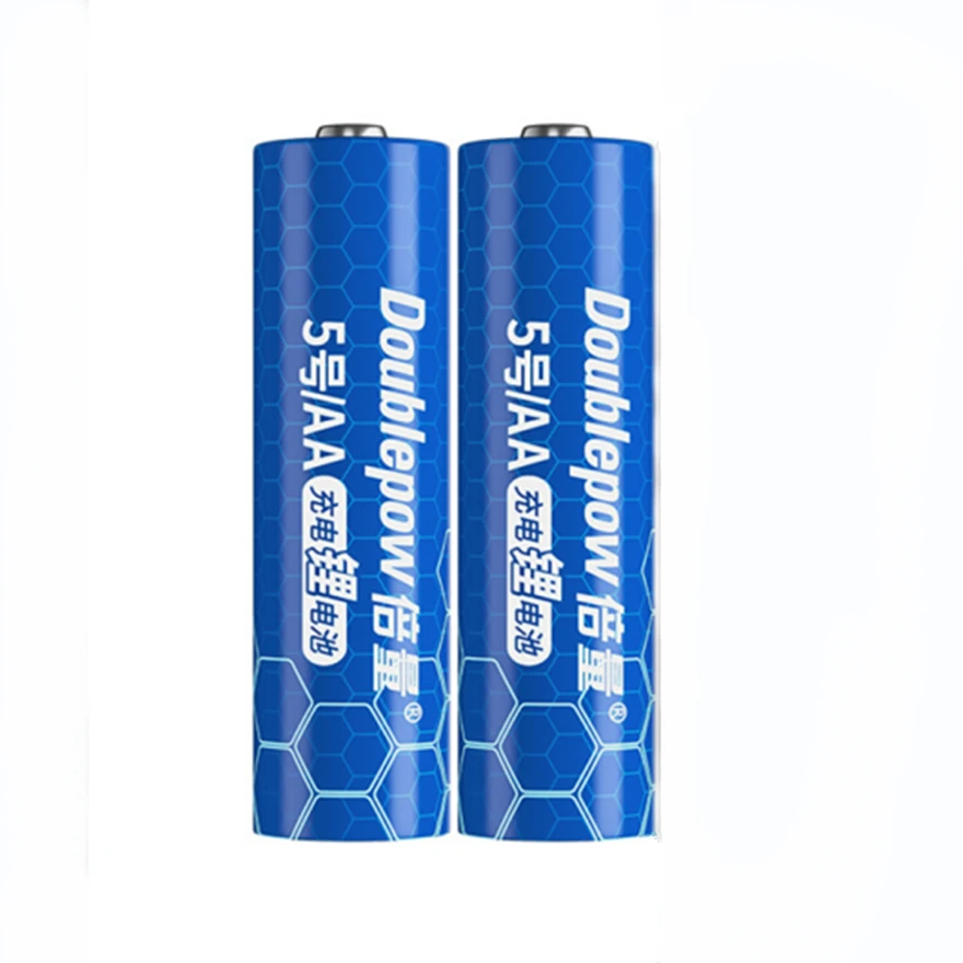 Аккумуляторная батарея AA большой емкости, 1,5 в, МВтч, 2 шт./Лот, литиевая батарея быстрой зарядки с помощью интеллектуального USB-зарядного устройства AA, AAA