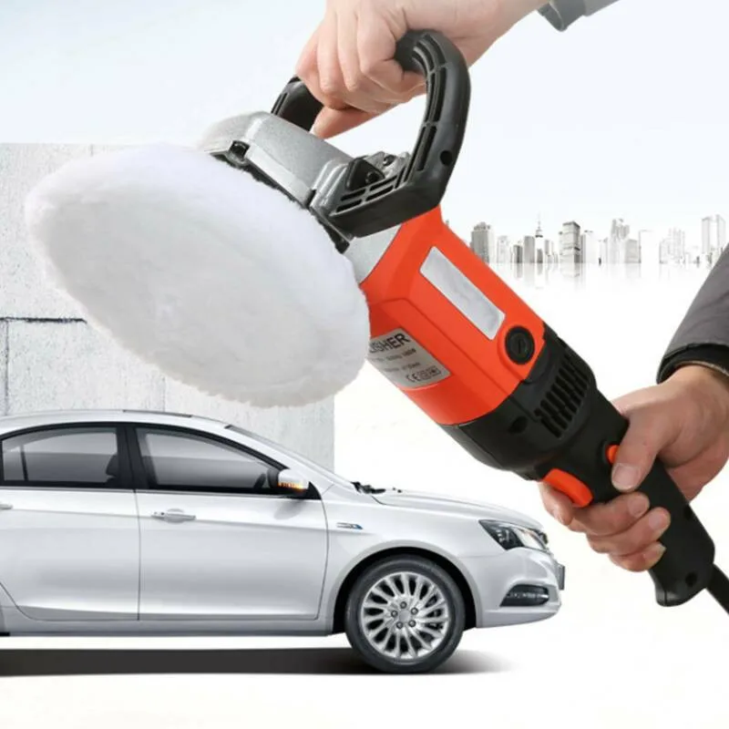 

Bonnet Buffer Pads Polishing Pad Car Polisher Imitation Lamb Cashmere 6 Pcs