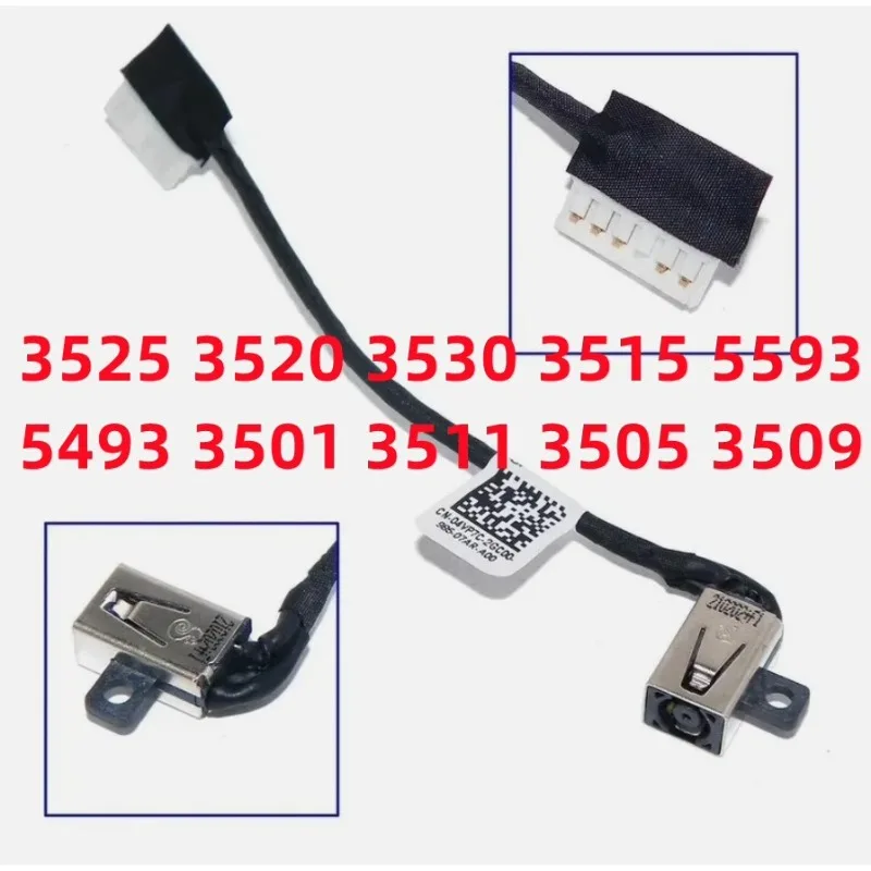 Новый кабель питания постоянного тока для DELL 3525 3520 3511 3530 04VP7C