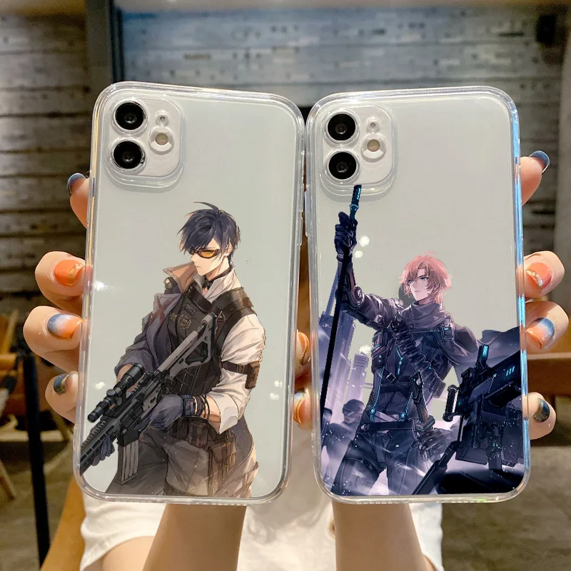 

Anime Games Transparent Phone Case For iPhone 11 12 13 14 Pro Max Soft TPU Silicone For iPhone X XS XR 8 7 Plus Clear Back Cover